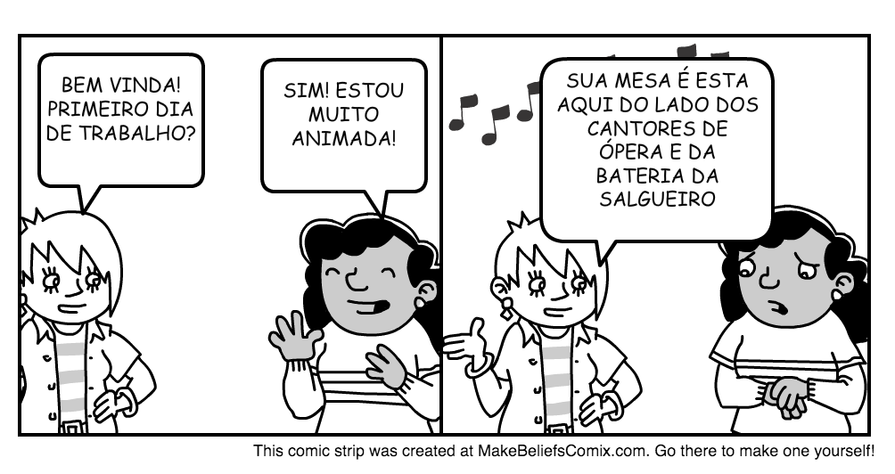 "Barulho e interrupções"